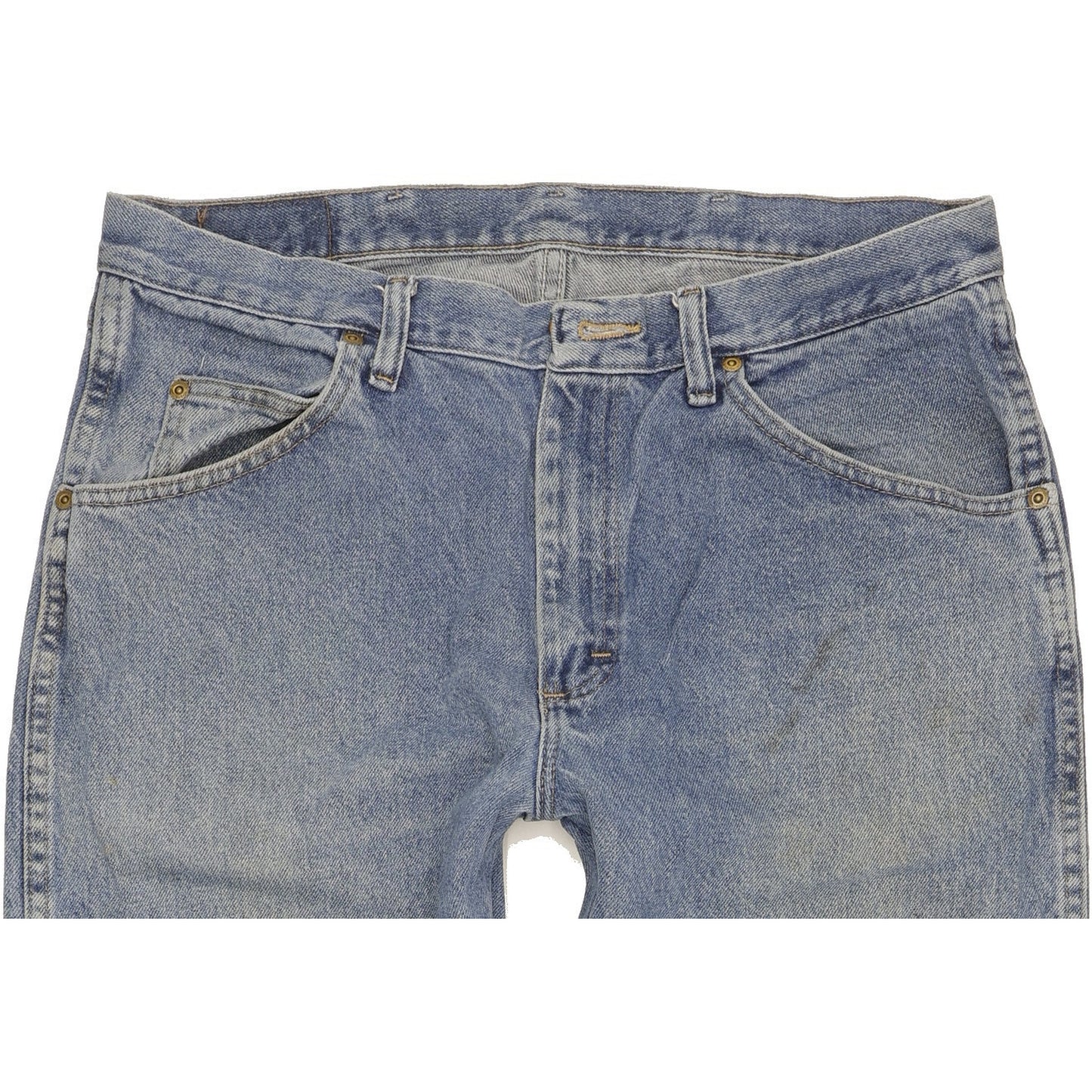 Wrangler Men Blue Straight Regular Jeans W34 L32