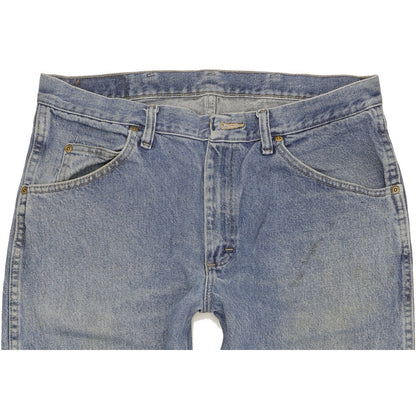 Wrangler Men Blue Straight Regular Jeans W34 L32