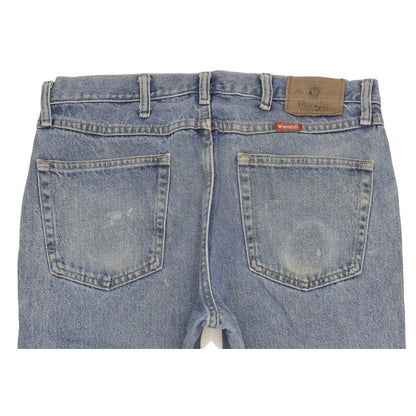Wrangler Men Blue Straight Regular Jeans W34 L32