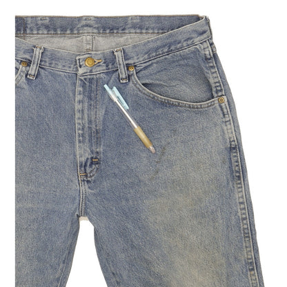Wrangler Men Blue Straight Regular Jeans W34 L32