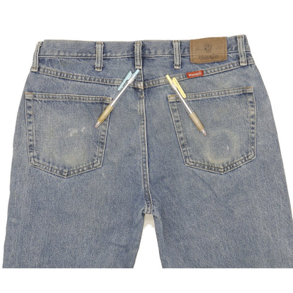 Wrangler Men Blue Straight Regular Jeans W34 L32