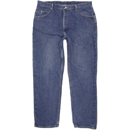 Wrangler Men Blue Straight Relaxed Jeans W40 L32