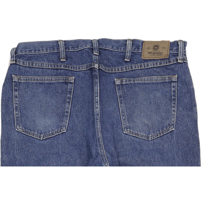 Wrangler Men Blue Straight Relaxed Jeans W40 L32