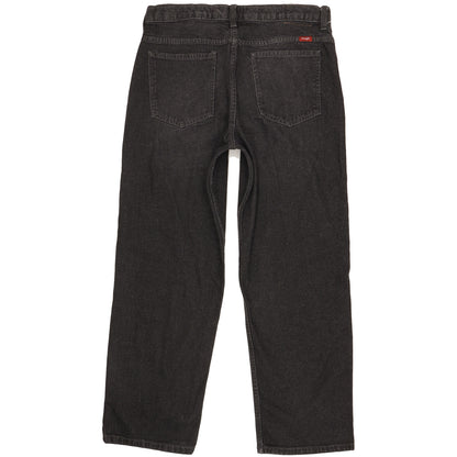 Wrangler Black Straight Loose Jeans High Waisted W30 L28