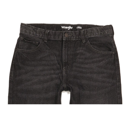 Wrangler Black Straight Loose Jeans High Waisted W30 L28