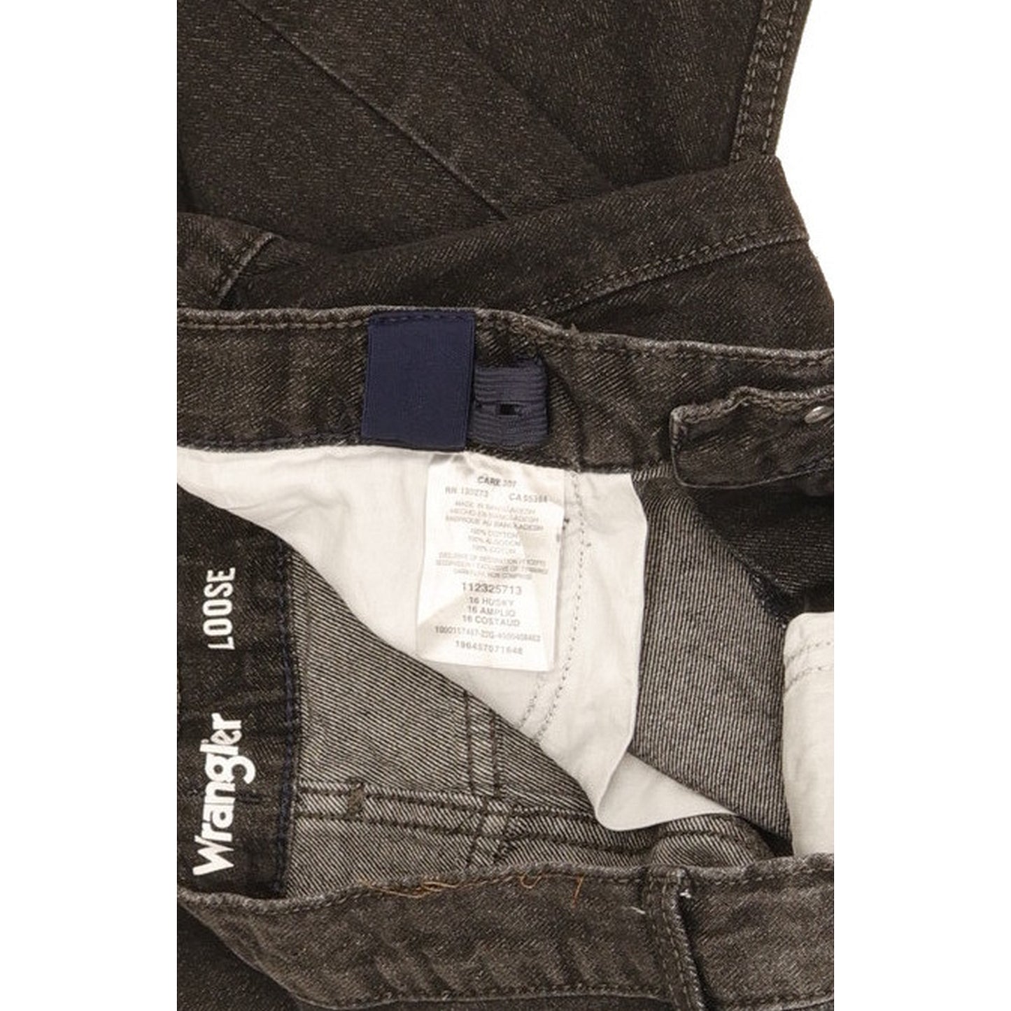 Wrangler Black Straight Loose Jeans High Waisted W30 L28