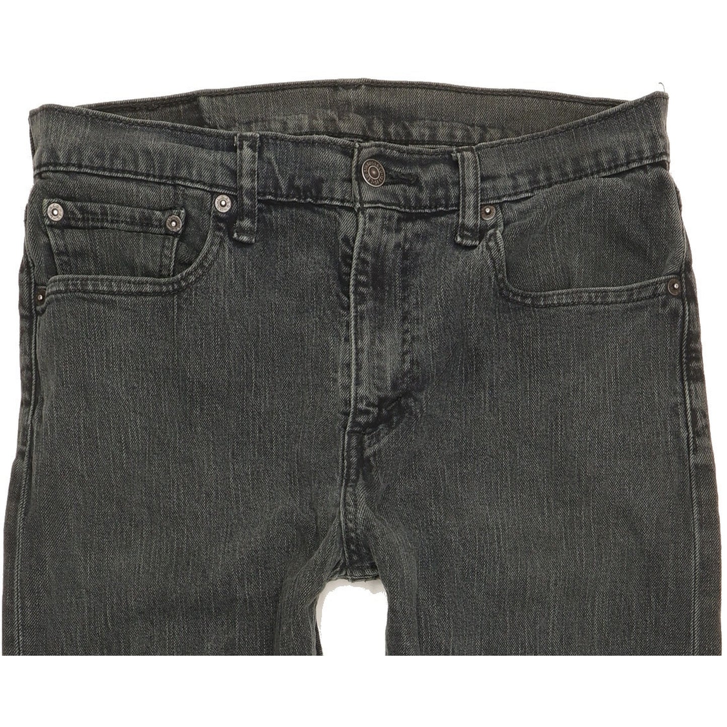 Diesel Men Grey Straight Slim Stretch Jeans W32 L31
