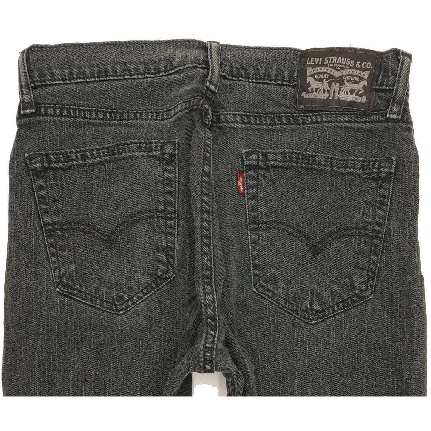 Diesel Men Grey Straight Slim Stretch Jeans W32 L31