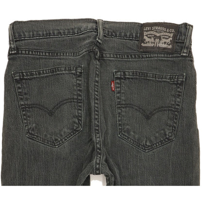 Diesel Men Grey Straight Slim Stretch Jeans W32 L31
