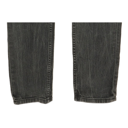 Diesel Men Grey Straight Slim Stretch Jeans W32 L31