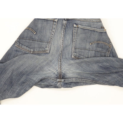 G-Star 3301 Women Blue Straight Slim Stretch Jeans W30 L29