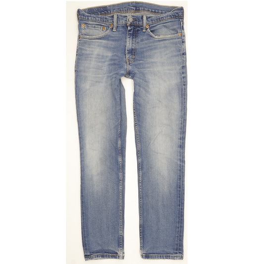 Levi's 511 Men Blue Straight Slim Stretch Jeans W32 L30
