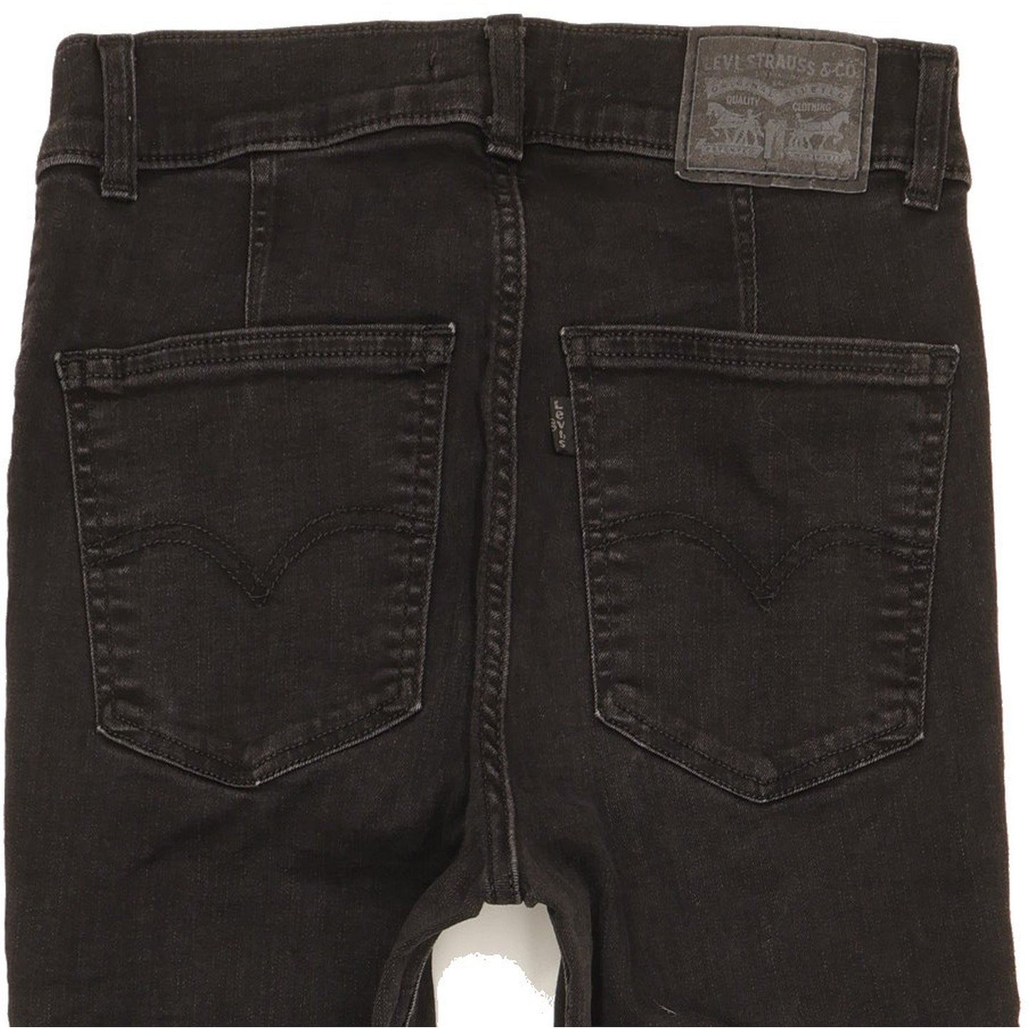 Levi's Mile Black Skinny Slim Stretch Jeans High Waisted W27 L29