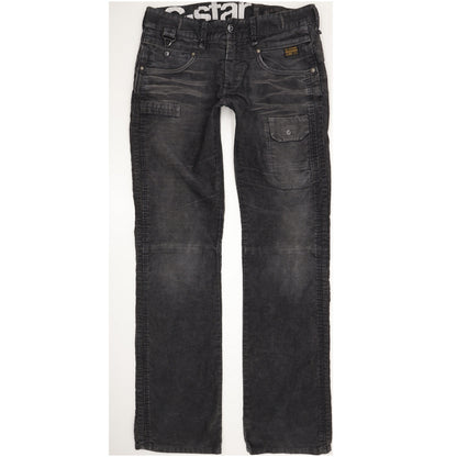 G-Star Raff Radar Men Grey Straight Regular Jeans W34 L36