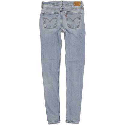 Levi's 710 Super Women Blue Skinny Slim Stretch Jeans W29 L31