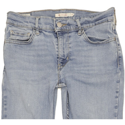 Levi's 710 Super Women Blue Skinny Slim Stretch Jeans W29 L31