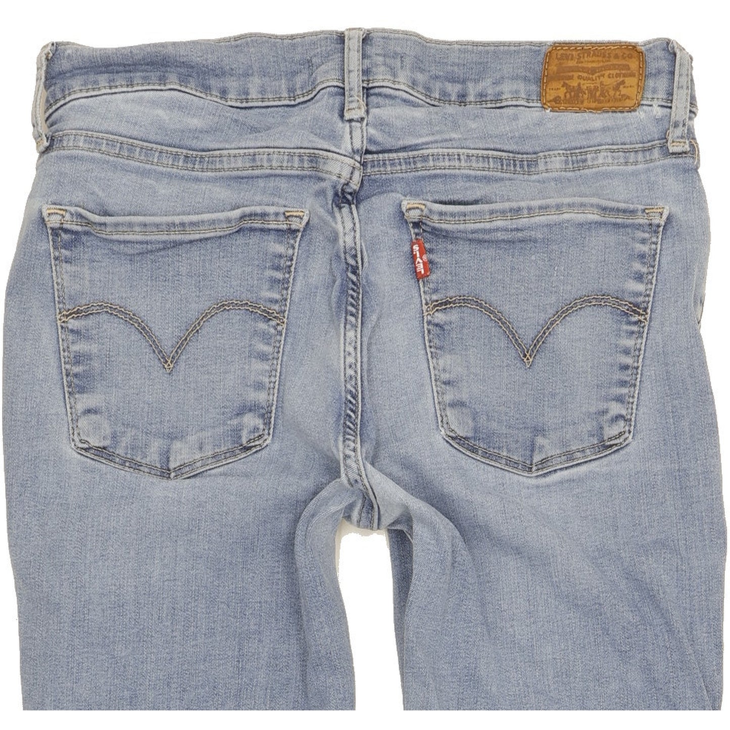 Levi's 710 Super Women Blue Skinny Slim Stretch Jeans W29 L31