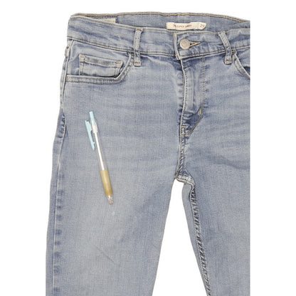Levi's 710 Super Women Blue Skinny Slim Stretch Jeans W29 L31