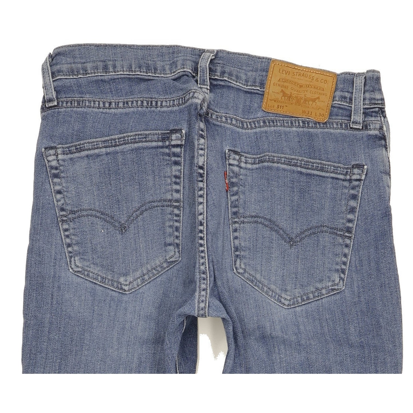 Levi's 511 Men Blue Straight Slim Stretch Jeans W31 L30
