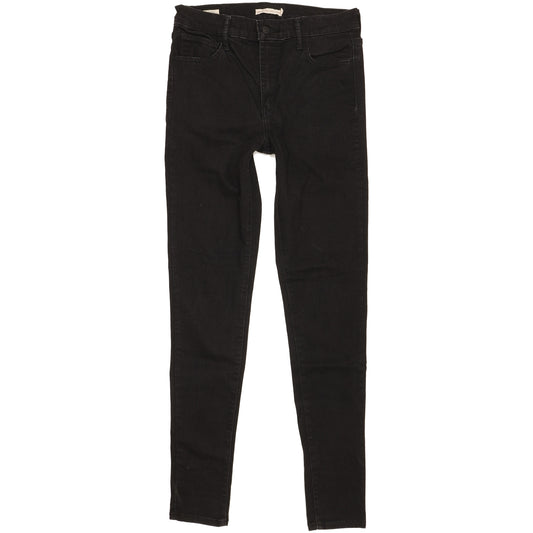 Levi's 720 Women Black Skinny Slim Stretch Jeans W29 L32
