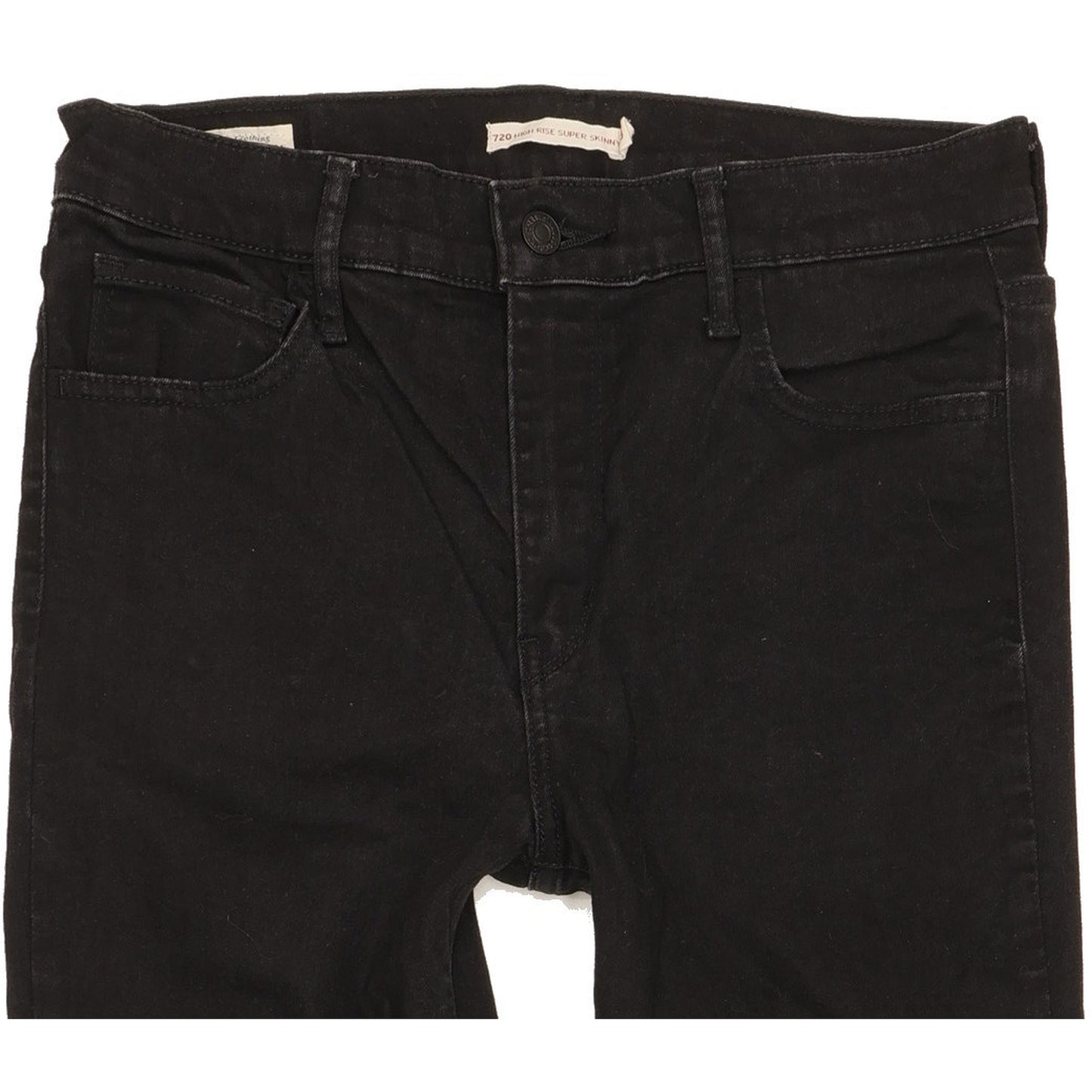 Levi's 720 Women Black Skinny Slim Stretch Jeans W29 L32
