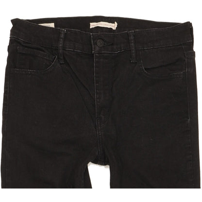 Levi's 720 Women Black Skinny Slim Stretch Jeans W29 L32
