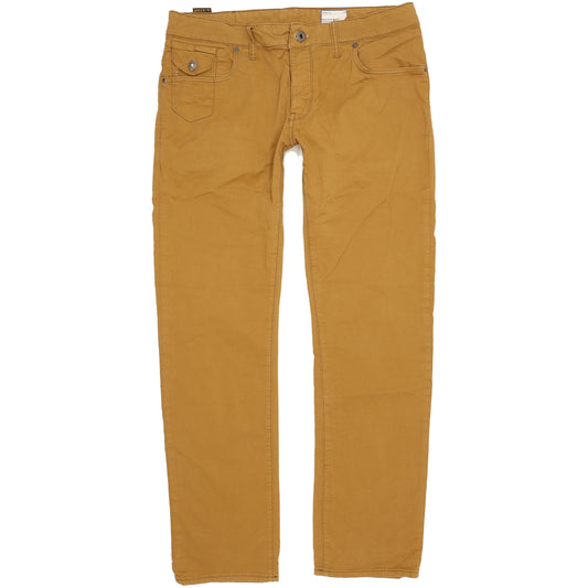 G-Star Men Brown Straight Regular Stretch Jeans W32 L31