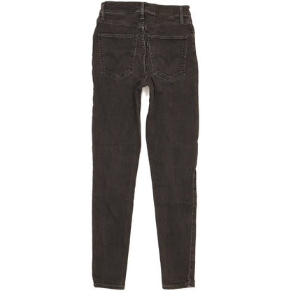 Levi's Mile Women Black Skinny Slim Stretch Jeans W26 L29