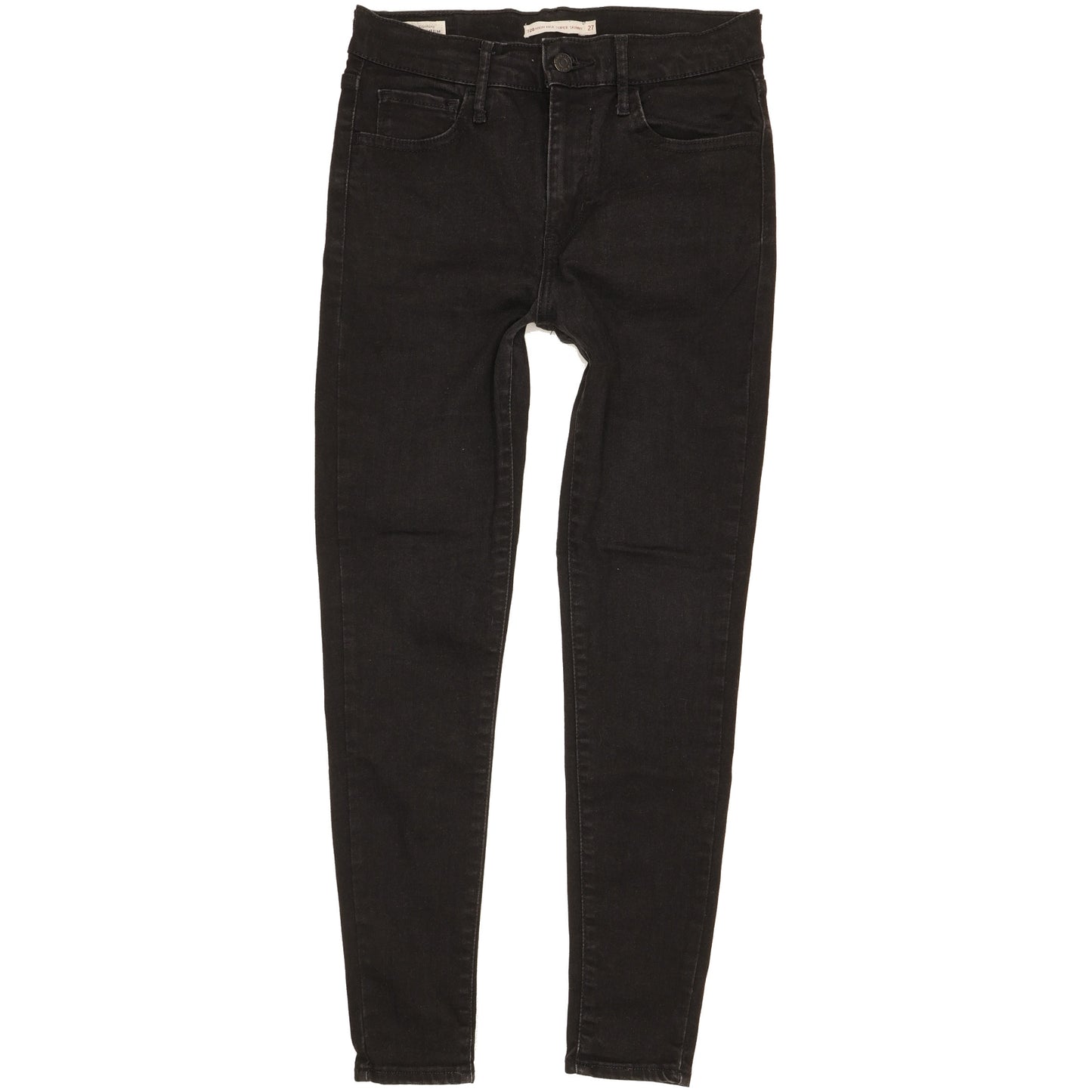 Levi's 720 Women Black Skinny Slim Stretch Jeans W27 L26