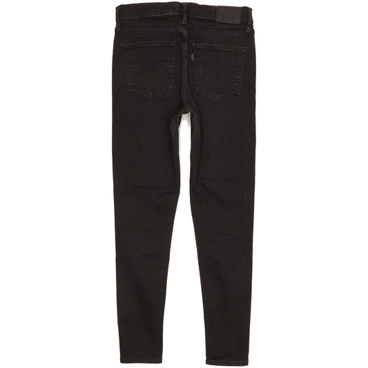 Levi's 720 Women Black Skinny Slim Stretch Jeans W27 L26