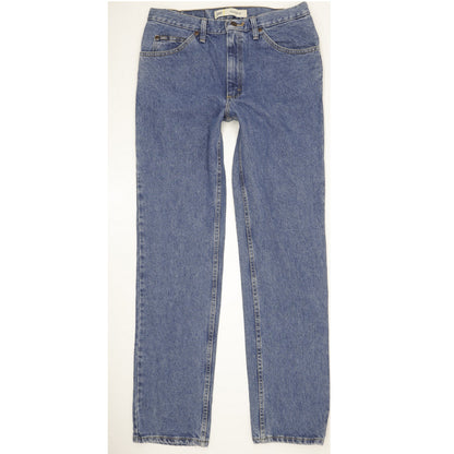 Lee Jim Men Blue Straight Regular Jeans W33 L34