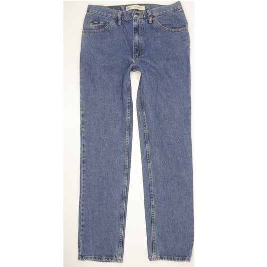 Lee Jim Men Blue Straight Regular Jeans W33 L34