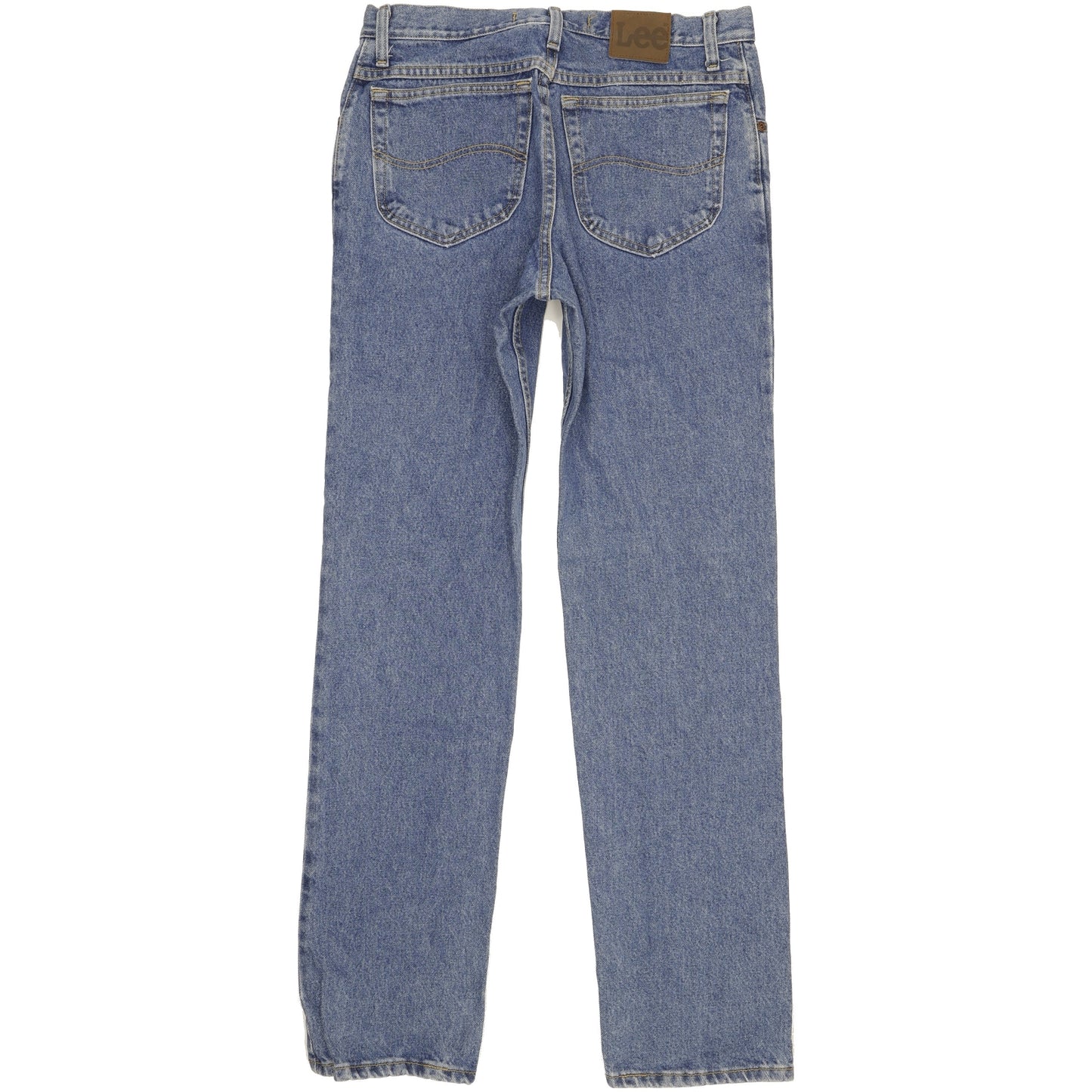 Lee Jim Men Blue Straight Regular Jeans W33 L34