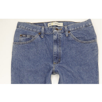 Lee Jim Men Blue Straight Regular Jeans W33 L34