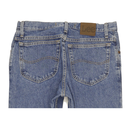 Lee Jim Men Blue Straight Regular Jeans W33 L34