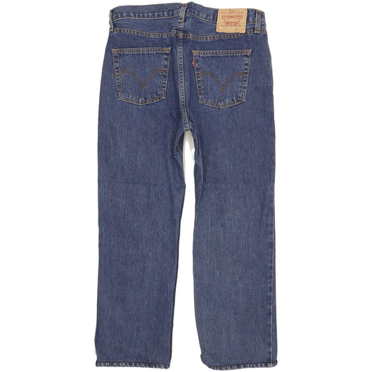 Levi's 751 Men Blue Straight Regular Jeans W34 L27