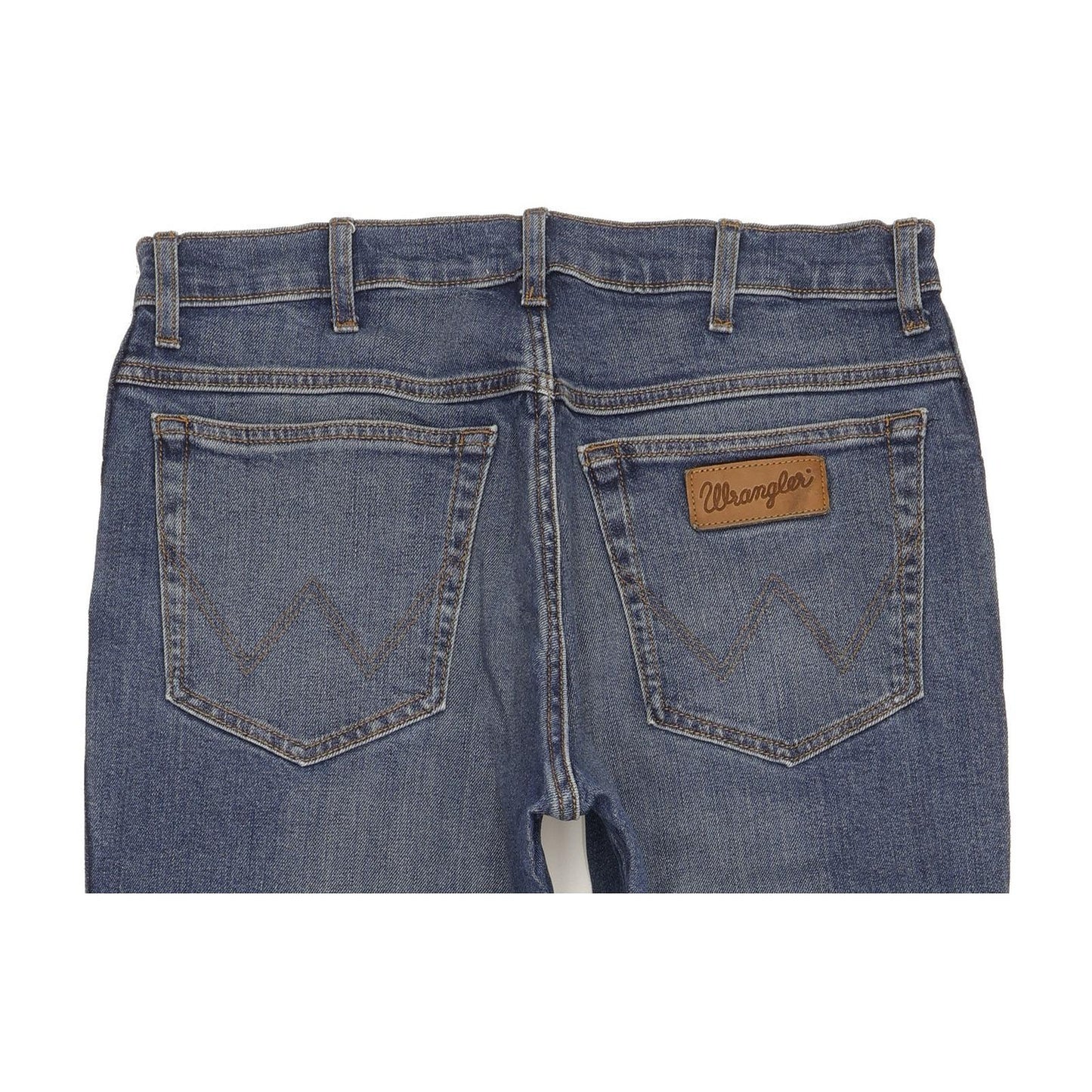 Wrangler Texas Men Blue Straight Regular Stretch Jeans W33 L31