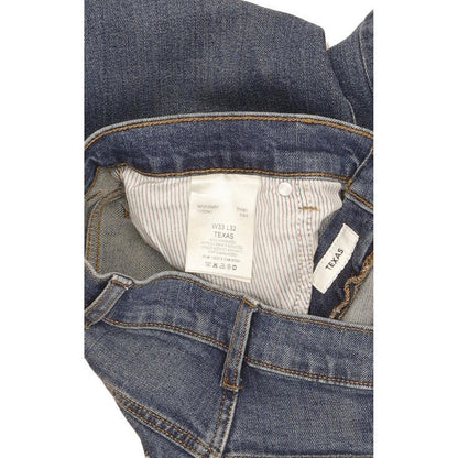 Wrangler Texas Men Blue Straight Regular Stretch Jeans W33 L31