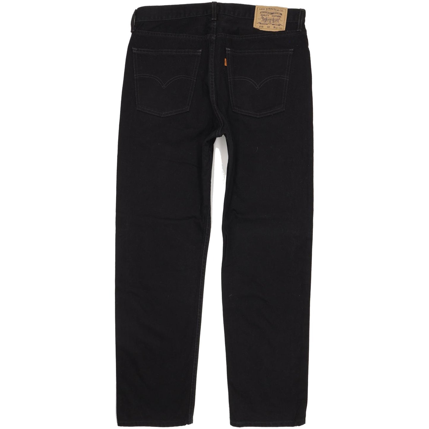 Levi's 615 Men Black Straight Regular Jeans W35 L30