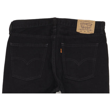 Levi's 615 Men Black Straight Regular Jeans W35 L30