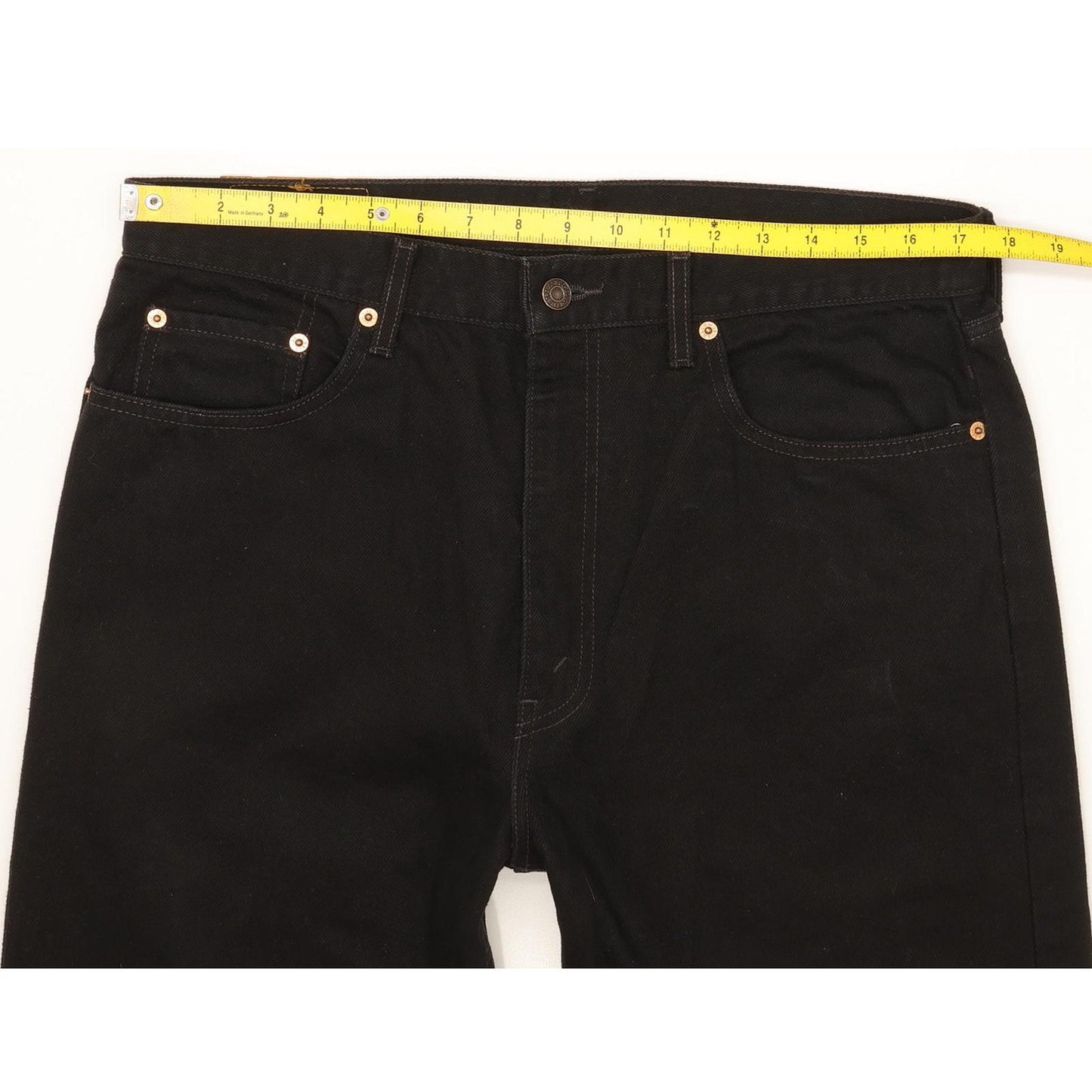 Levi's 615 Men Black Straight Regular Jeans W35 L30