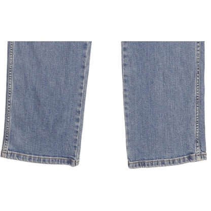 Wrangler Men Blue Straight Regular Stretch Jeans W34 L34