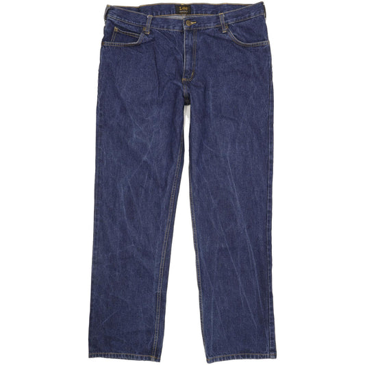 Lee Brooklyn Men Blue Straight Regular Jeans W40 L33