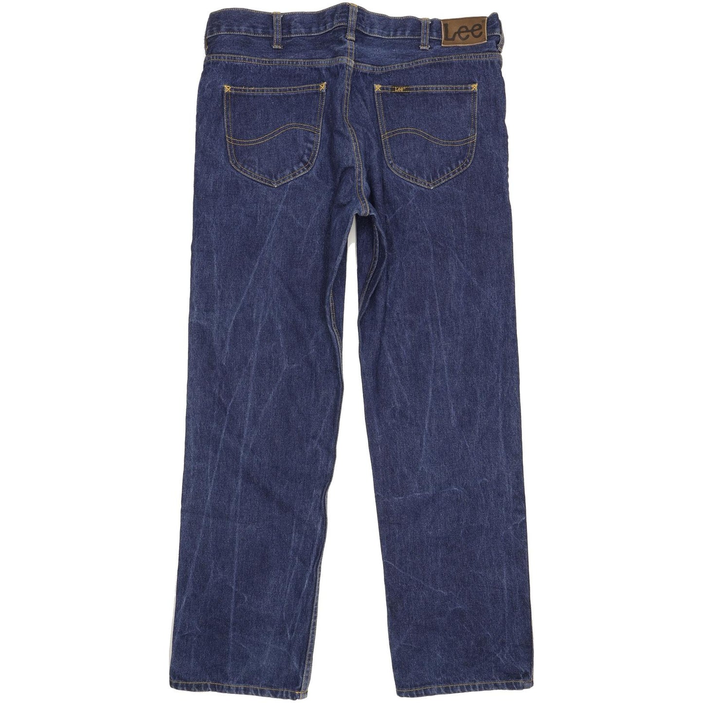 Lee Brooklyn Men Blue Straight Regular Jeans W40 L33