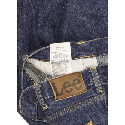 Lee Brooklyn Men Blue Straight Regular Jeans W40 L33