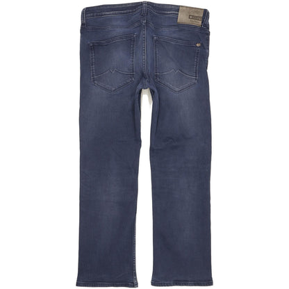 Mustang Michigan Men Blue Straight Regular Stretch Jeans W34 L29