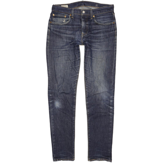 Levi's 512 Men Blue Tapered Slim Jeans W31 L32
