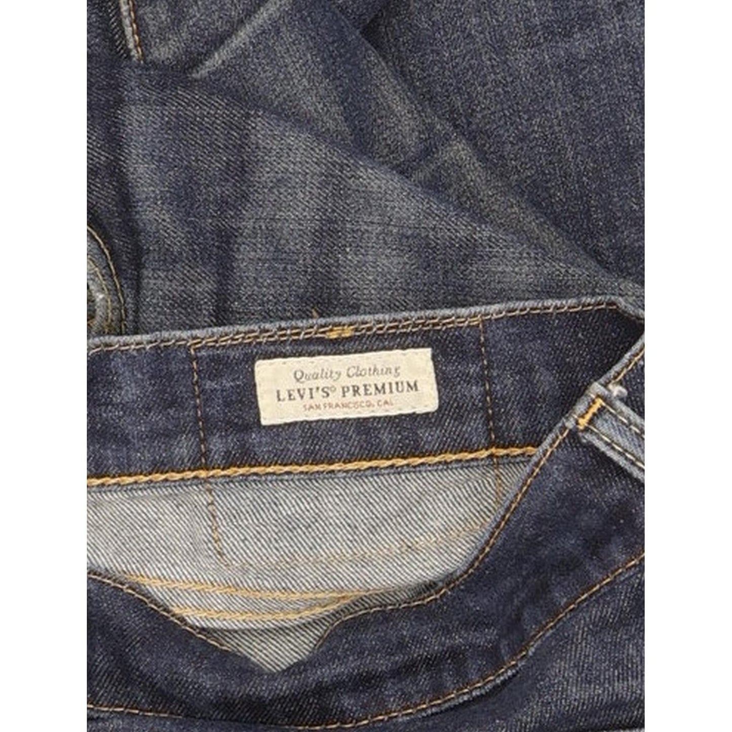 Levi's 512 Men Blue Tapered Slim Jeans W31 L32