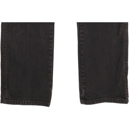 Wrangler Wesley Men Black Straight Regular Jeans W33 L34