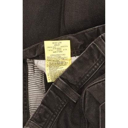 Wrangler Wesley Men Black Straight Regular Jeans W33 L34